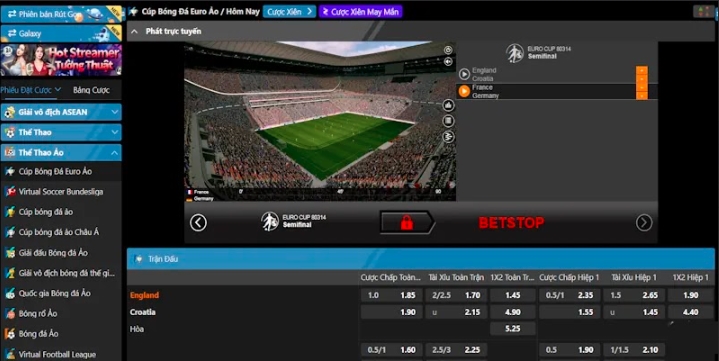 Saba Sports Kubet Mọi kèo của các môn thể thao đều có tại sân chơi